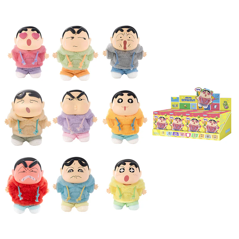 Crayon Shin-Chan Emotional Dapamine Keychain Series Plush Blind Box - Image 11