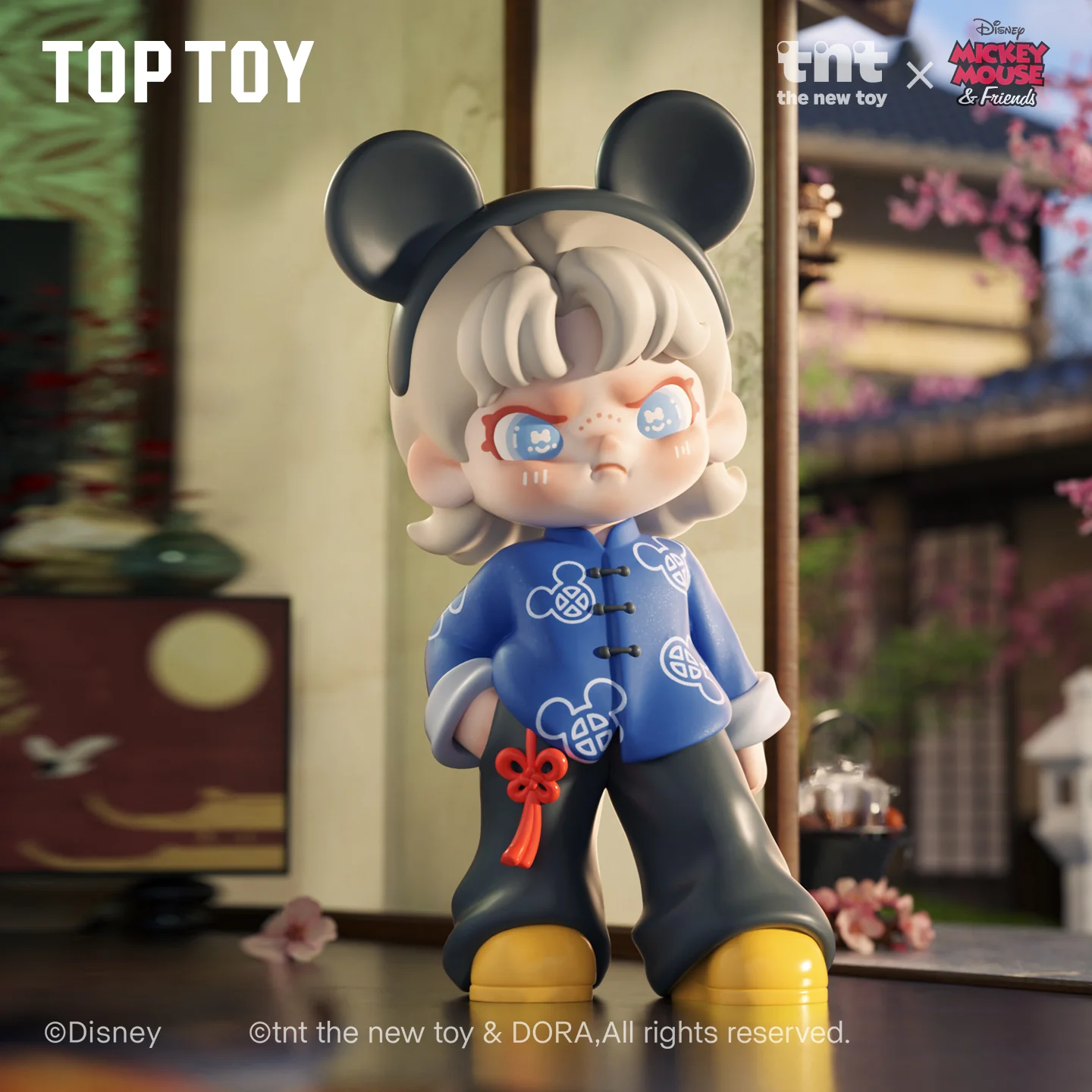 DISNEY DORA Loves Mickey Series Figures Blind Box