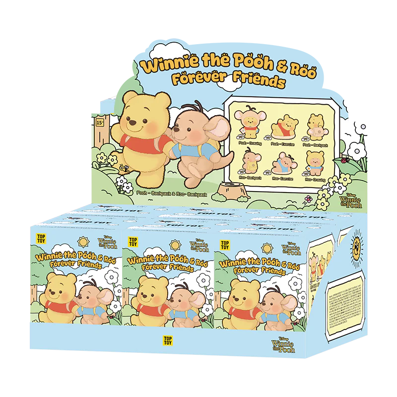 Disney Winnie the Pooh & Roo Forever Friends Series Keychain Plush Blind Box - Image 11
