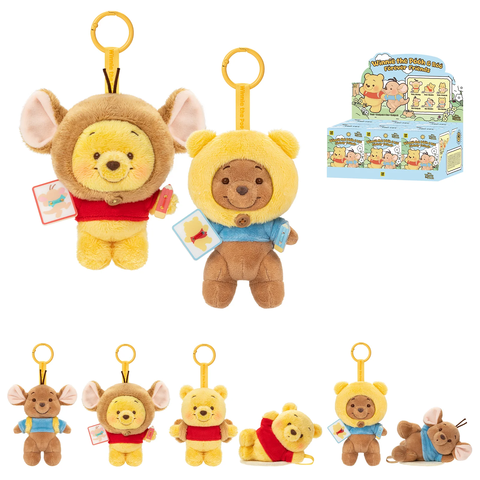 Disney Winnie the Pooh & Roo Forever Friends Series Keychain Plush Blind Box - Image 9