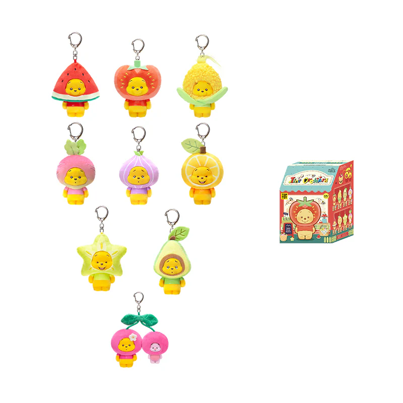 DISNEY Winnie The Pooh Tiny Orchard Fruit Keychain Series Blind Box - Image 11