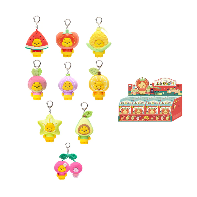 DISNEY Winnie The Pooh Tiny Orchard Fruit Keychain Series Blind Box - Image 12