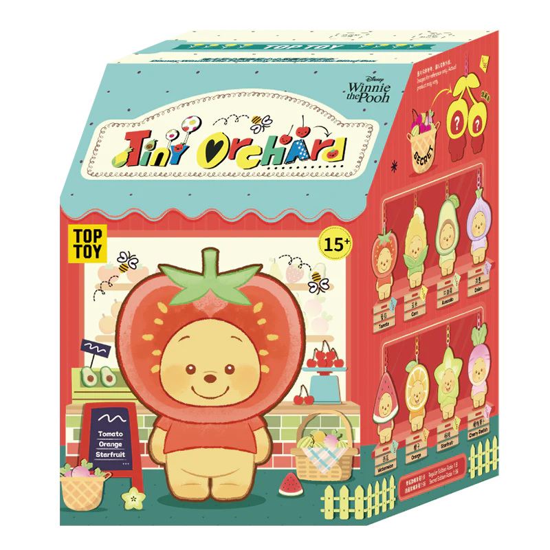DISNEY Winnie The Pooh Tiny Orchard Fruit Keychain Series Blind Box - Image 13
