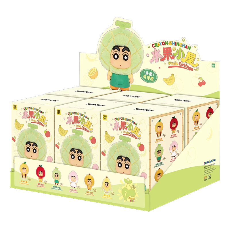 Crayon Shin-chan Fruit Cottage Series Plush Blind Box - Image 10