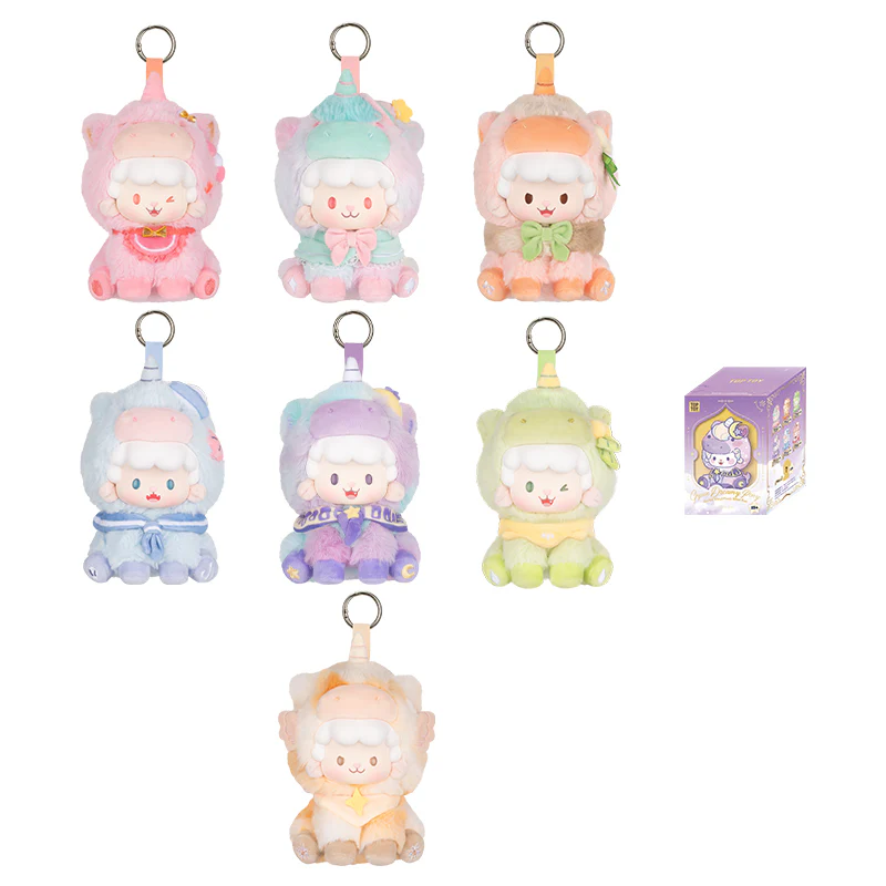 Gyun Dreamy Pony Keychain Series Vinyl Plush Blind Box - Image 9