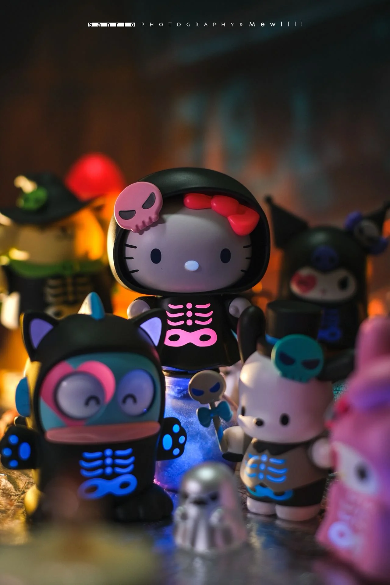 SANRIO Halloween Mischief Night Serires Figures Blind Box - Image 3