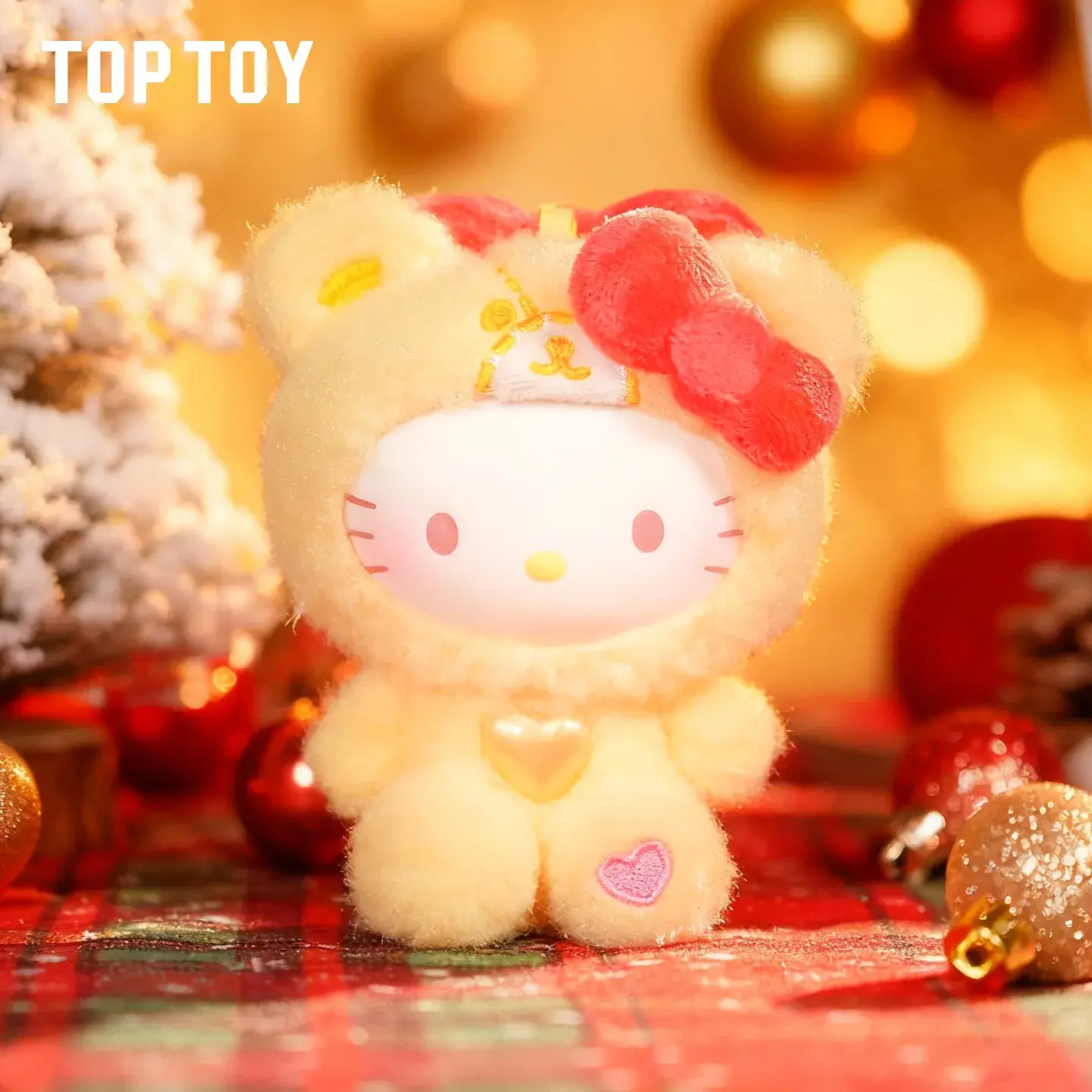 HELLO KITTY Teddy Pajamas Plush Keychain Series Blind Box - Image 3