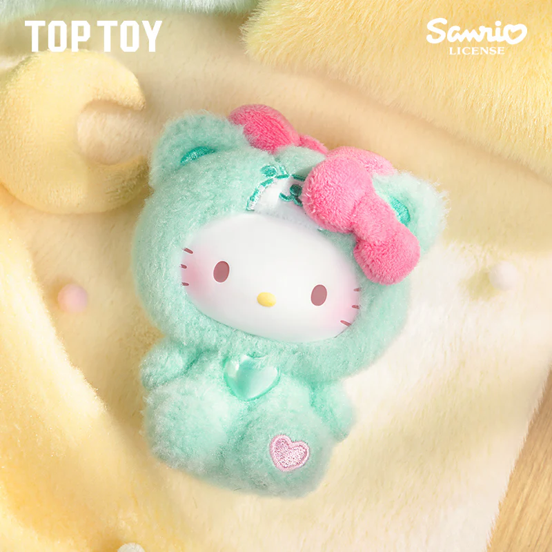 HELLO KITTY Teddy Pajamas Plush Keychain Series Blind Box - Image 5