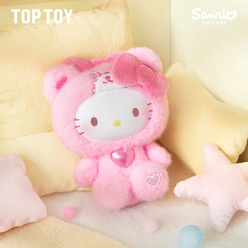 HELLO KITTY Teddy Pajamas Plush Keychain Series Blind Box - Image 6