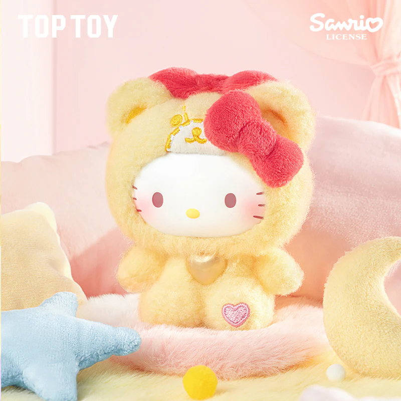 HELLO KITTY Teddy Pajamas Plush Keychain Series Blind Box - Image 8