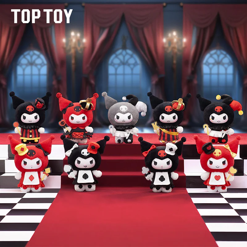 KUROMI Poker Kingdom Series Plush Pendant Blind Box
