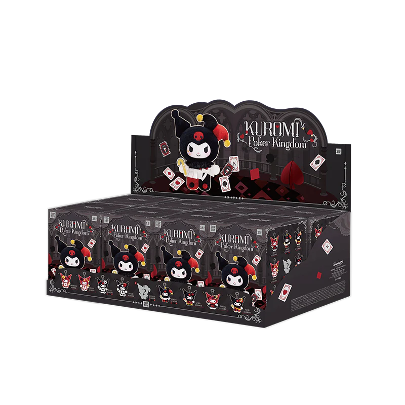 KUROMI Poker Kingdom Series Plush Pendant Blind Box - Image 14