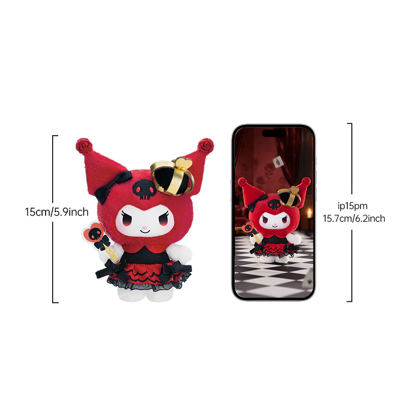 KUROMI Poker Kingdom Series Plush Pendant Blind Box - Image 15