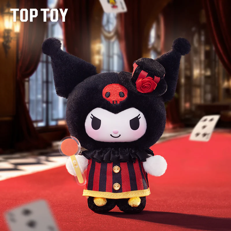 KUROMI Poker Kingdom Series Plush Pendant Blind Box - Image 2