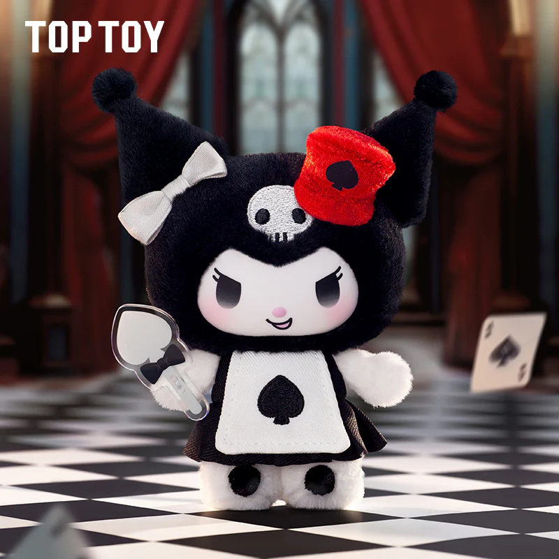 KUROMI Poker Kingdom Series Plush Pendant Blind Box - Image 9