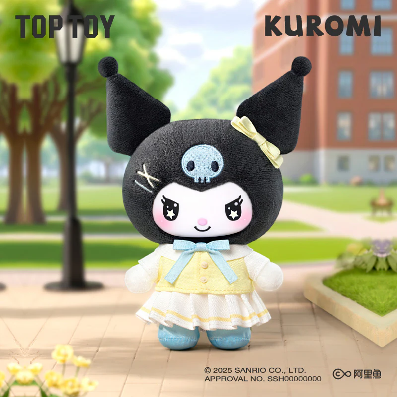 KUROMI School Life Vinyl Plush Keychain Gift Blind Box - Image 5