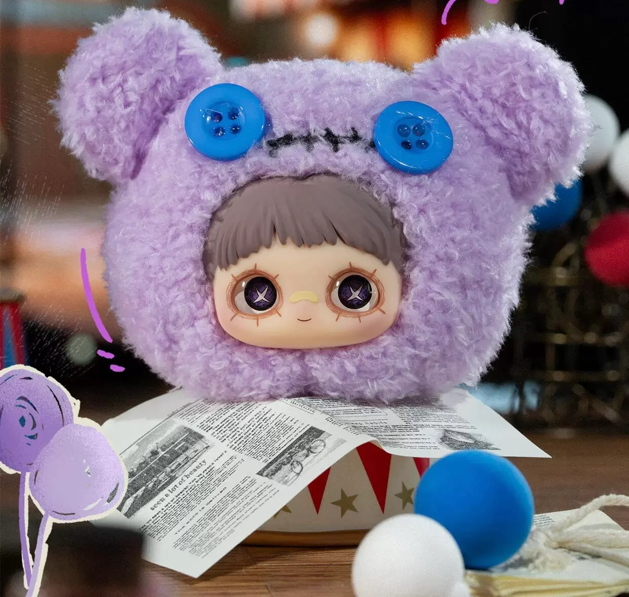 Maymei Crazy Circus Series Plush Blind Box - Image 13