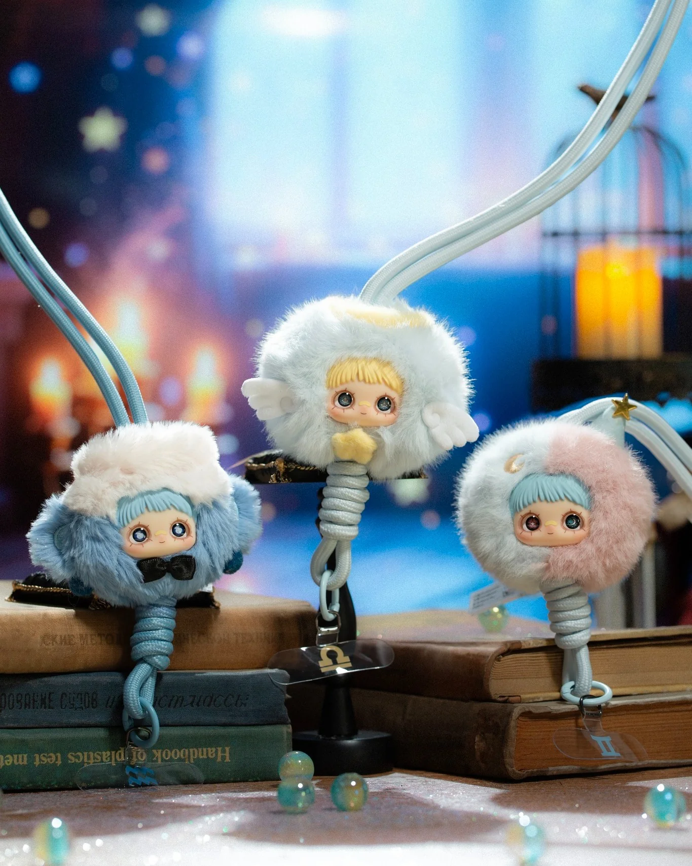 MAYMEI Horoscope Stories Series Plush Pendant Phone Strap Blind Box - Image 11