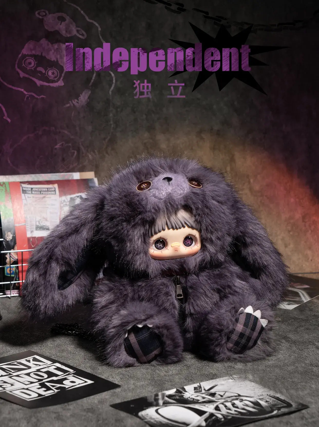 MAYMEI Rebel Doll Series Plush Backpack Blind Box - Image 4