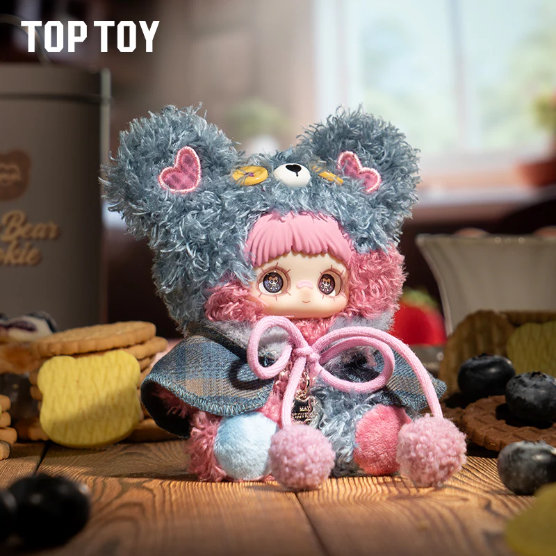 Maymei Tiny Bear Cookie Series Plush Keychain Blind Box - Image 10