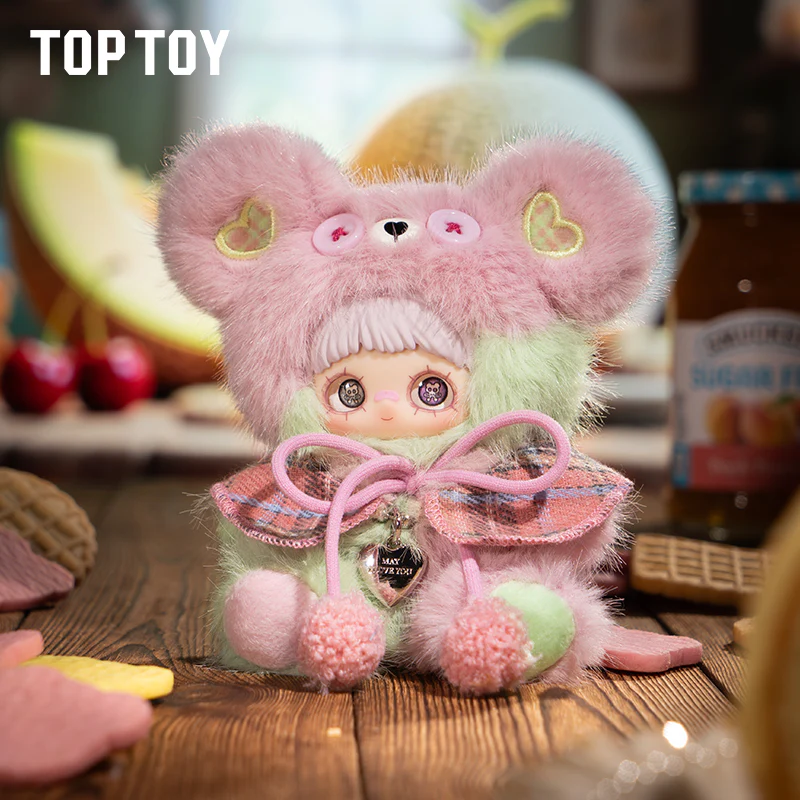 Maymei Tiny Bear Cookie Series Plush Keychain Blind Box - Image 4