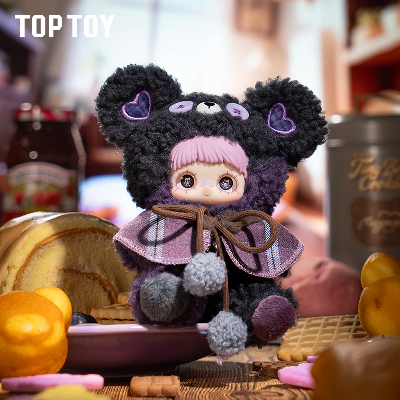 Maymei Tiny Bear Cookie Series Plush Keychain Blind Box - Image 5