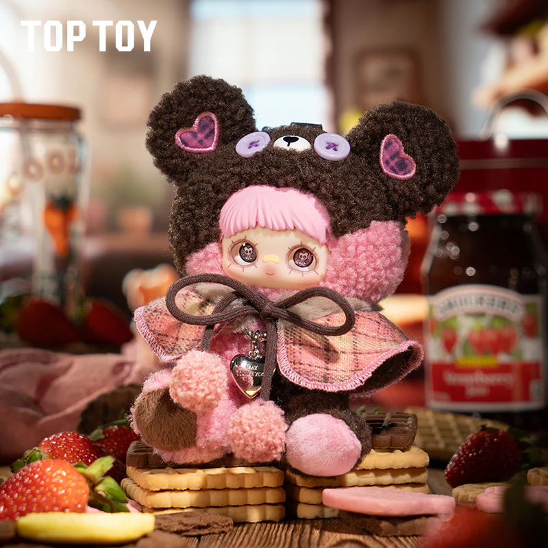 Maymei Tiny Bear Cookie Series Plush Keychain Blind Box - Image 6