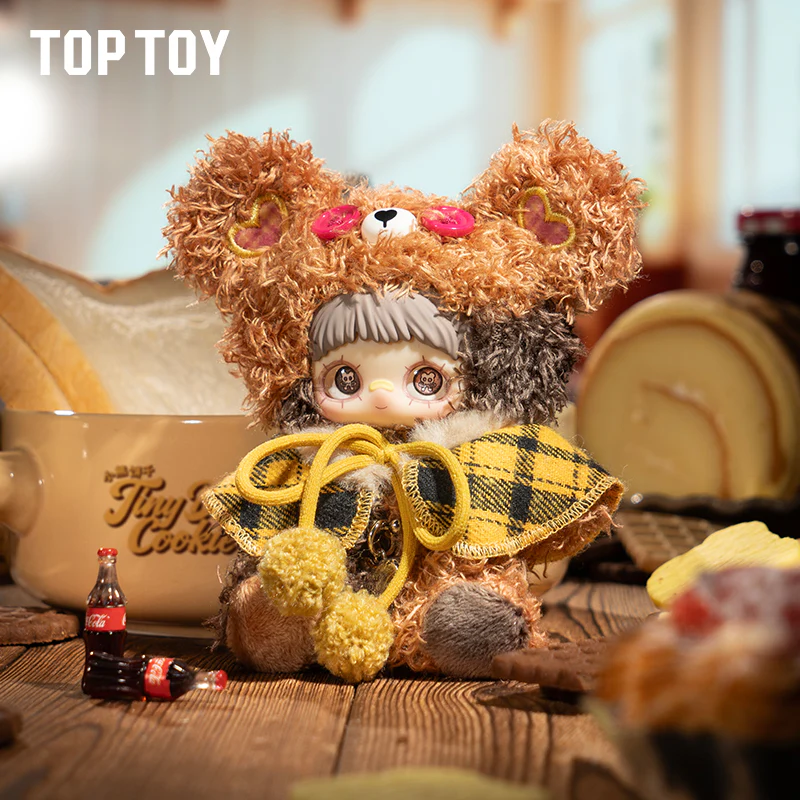 Maymei Tiny Bear Cookie Series Plush Keychain Blind Box - Image 7