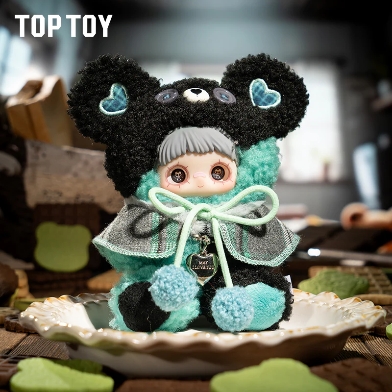 Maymei Tiny Bear Cookie Series Plush Keychain Blind Box - Image 8
