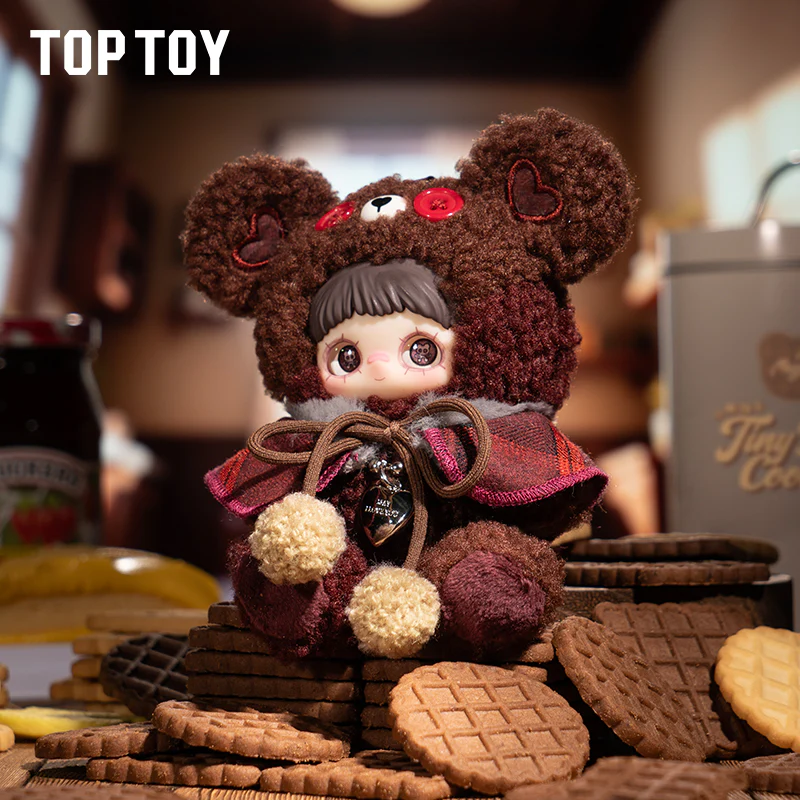 Maymei Tiny Bear Cookie Series Plush Keychain Blind Box - Image 9