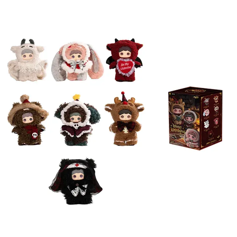 【LIMITED】MayMei Winter Weirdness Series Keychain Plush Blind Box - Image 17