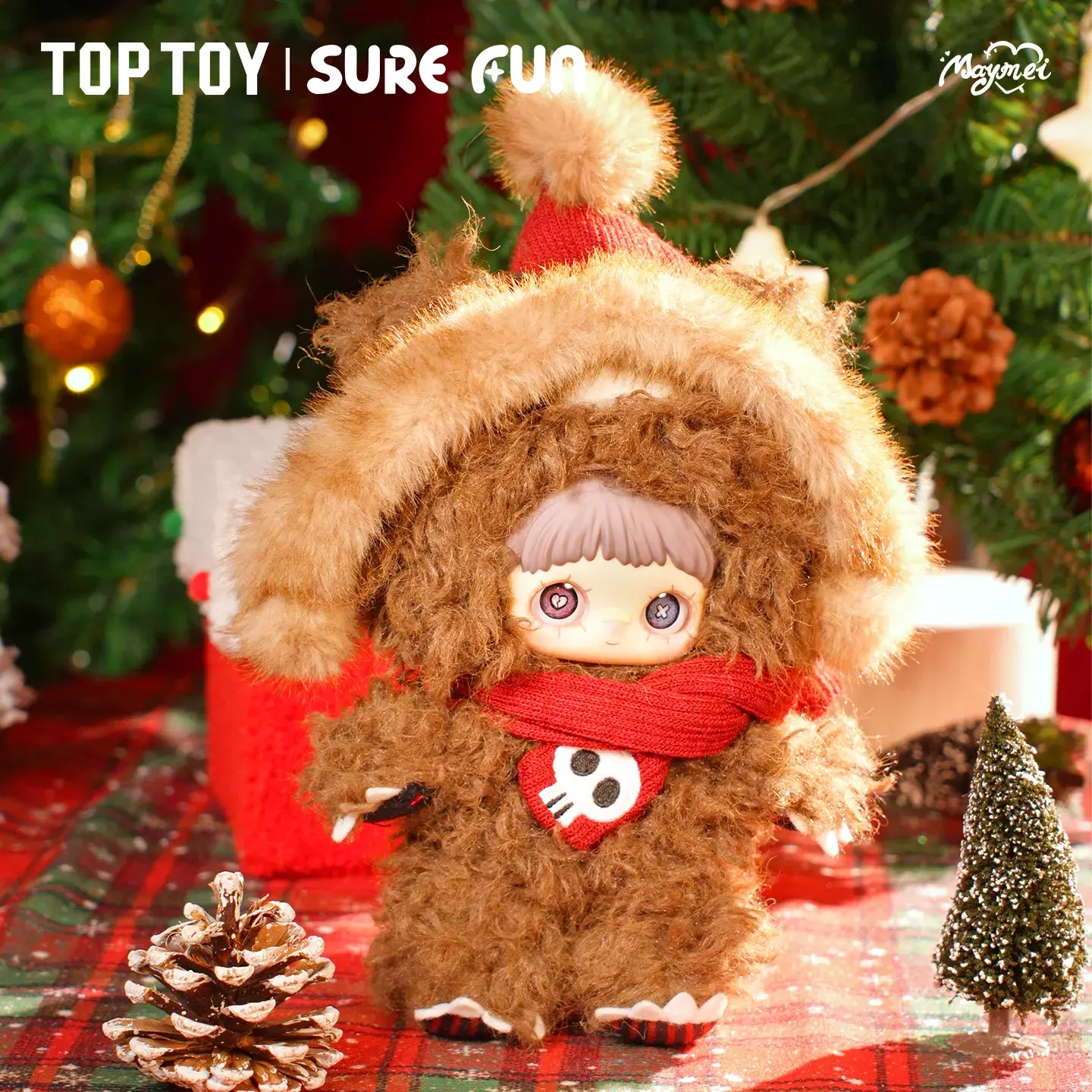 【LIMITED】MayMei Winter Weirdness Series Keychain Plush Blind Box - Image 5