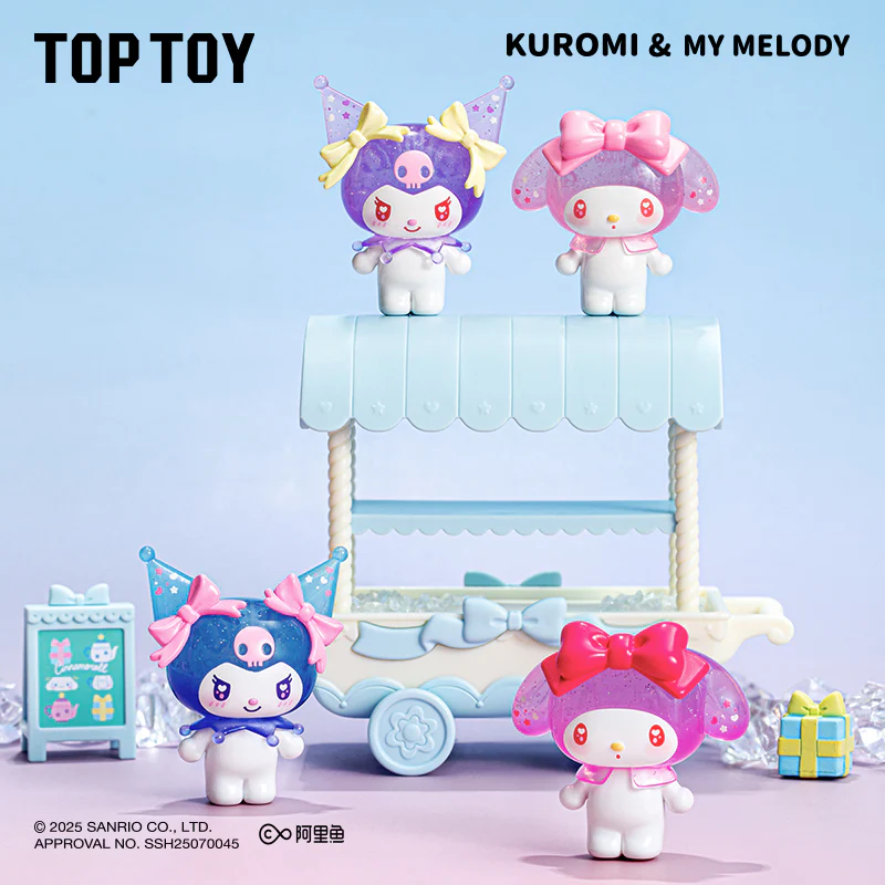 MY MELODY&KUROMI Ramune-Style Mini Figures Surprise Blind Bags - Image 2