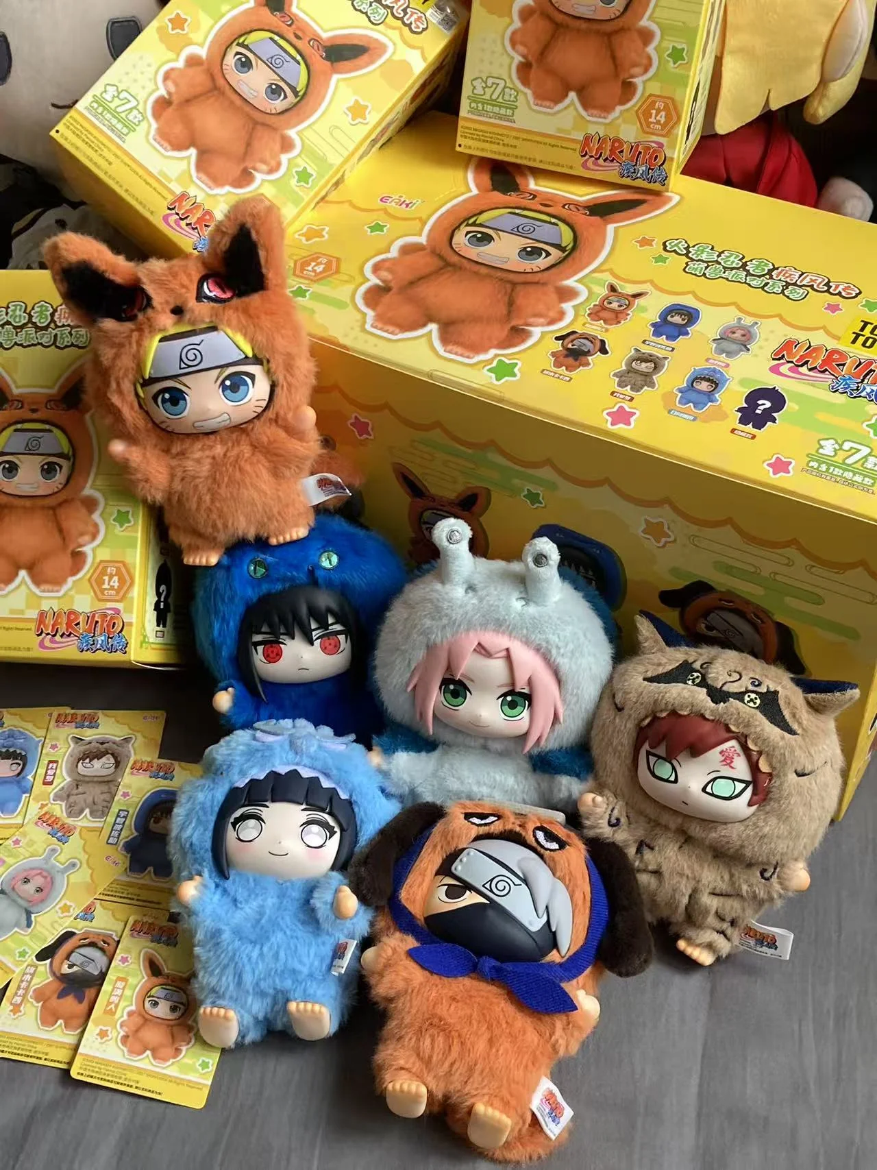 NARUTO Shippuden Beast Plush Series Keychain Blind Box - Image 12