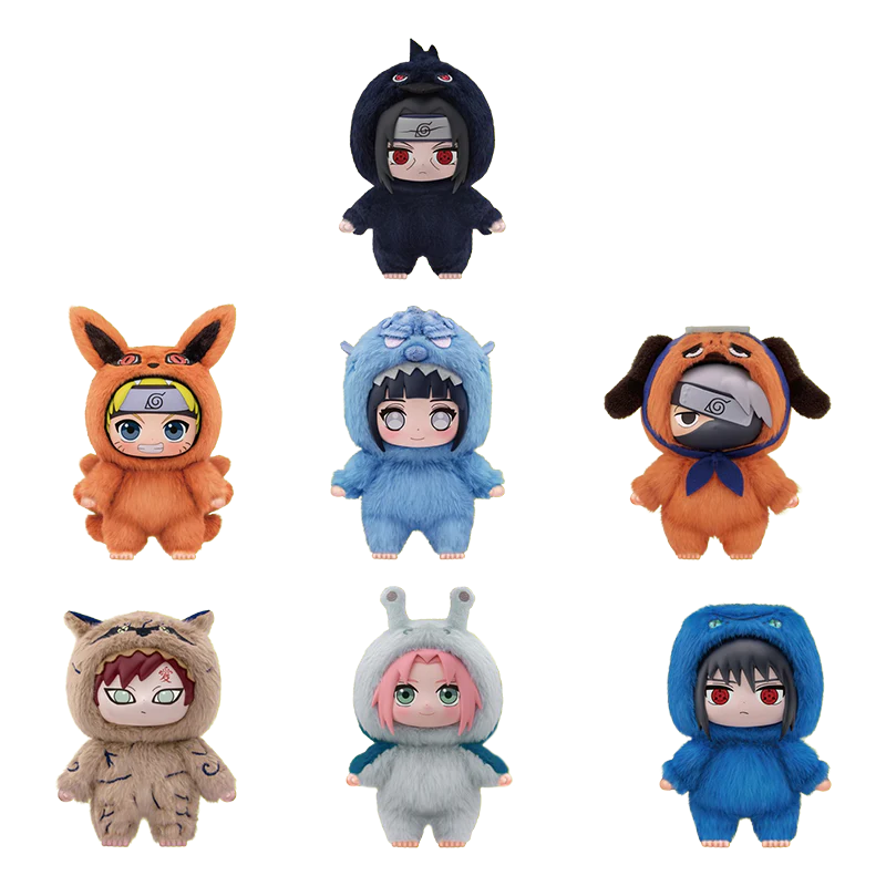 NARUTO Shippuden Beast Plush Series Keychain Blind Box - Image 14