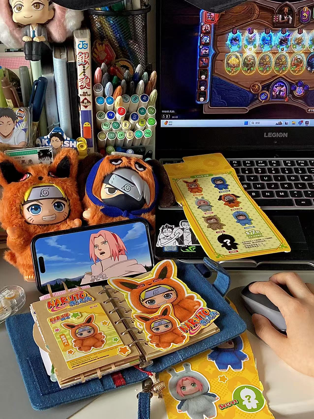 NARUTO Shippuden Beast Plush Series Keychain Blind Box - Image 17