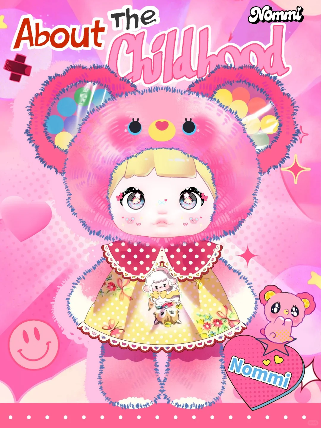 NOMMI About The Childhood Series Plush Pendant Blind Box - Image 13
