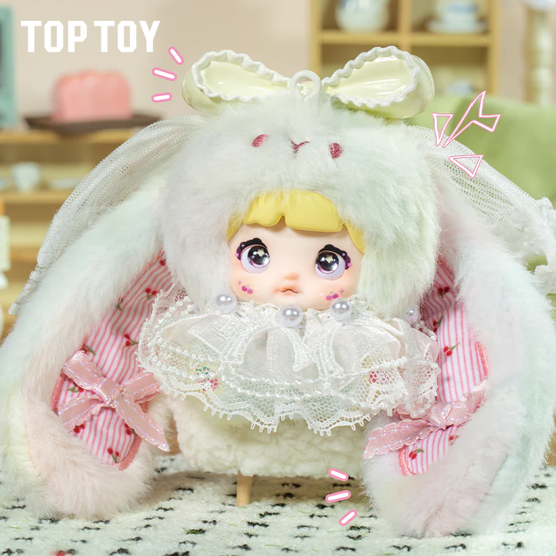 Nommi Baby Sweetheart Bunny Plush Keychain Blind Boxes - Image 10