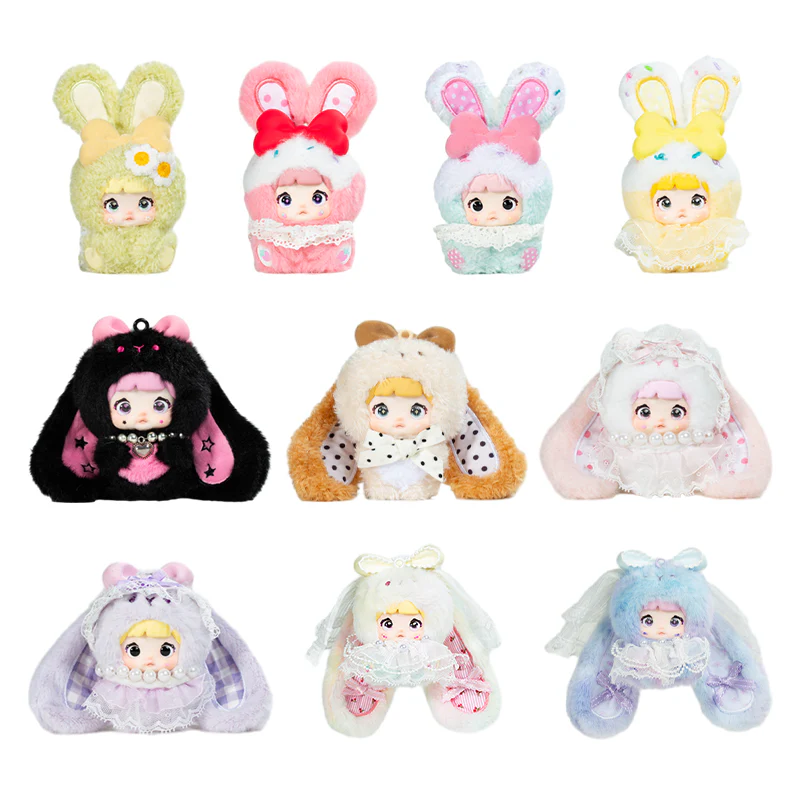 Nommi Baby Sweetheart Bunny Plush Keychain Blind Boxes - Image 11