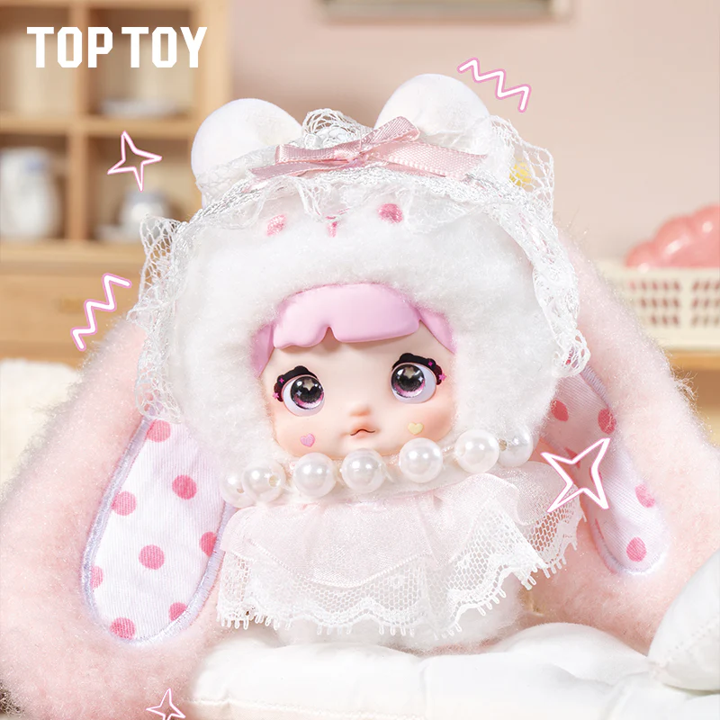 Nommi Baby Sweetheart Bunny Plush Keychain Blind Boxes - Image 3