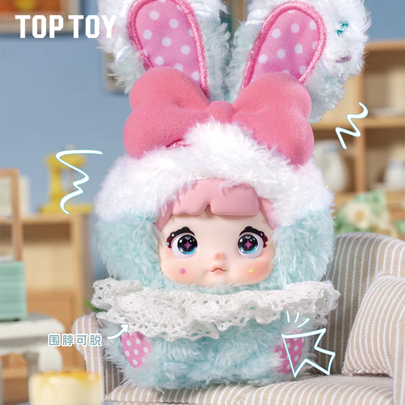 Nommi Baby Sweetheart Bunny Plush Keychain Blind Boxes - Image 6