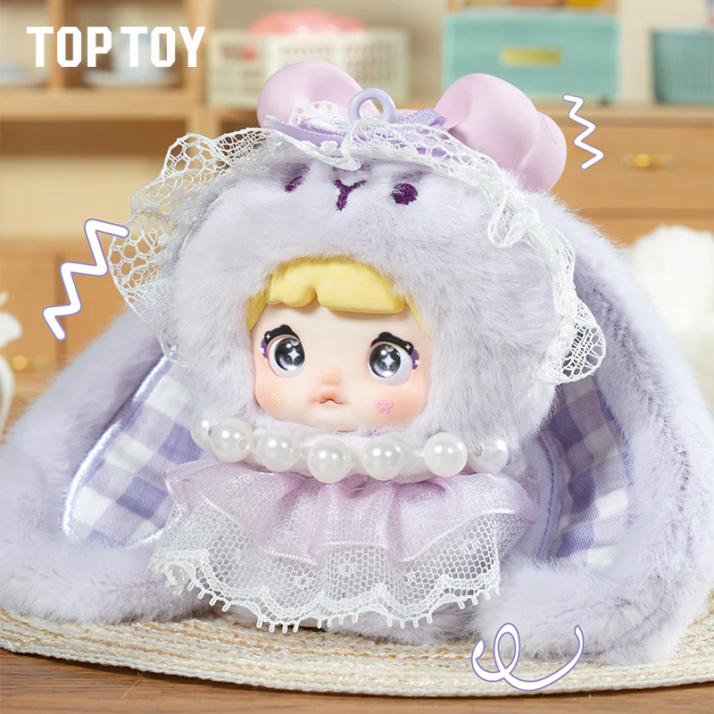 Nommi Baby Sweetheart Bunny Plush Keychain Blind Boxes - Image 8