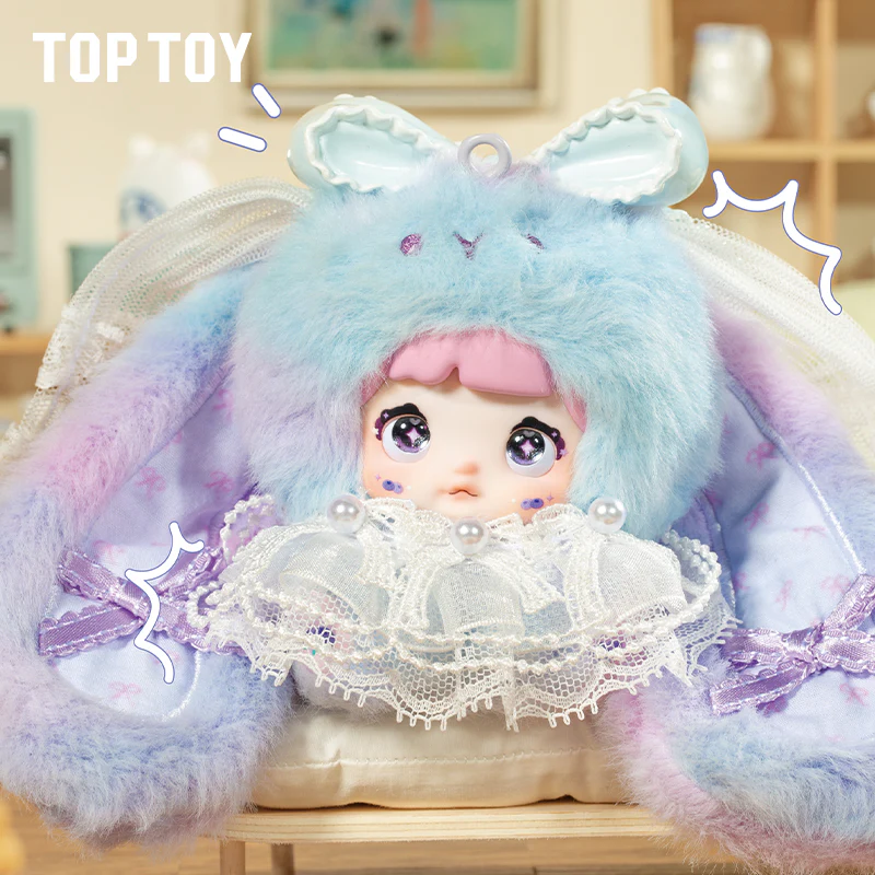 Nommi Baby Sweetheart Bunny Plush Keychain Blind Boxes - Image 9