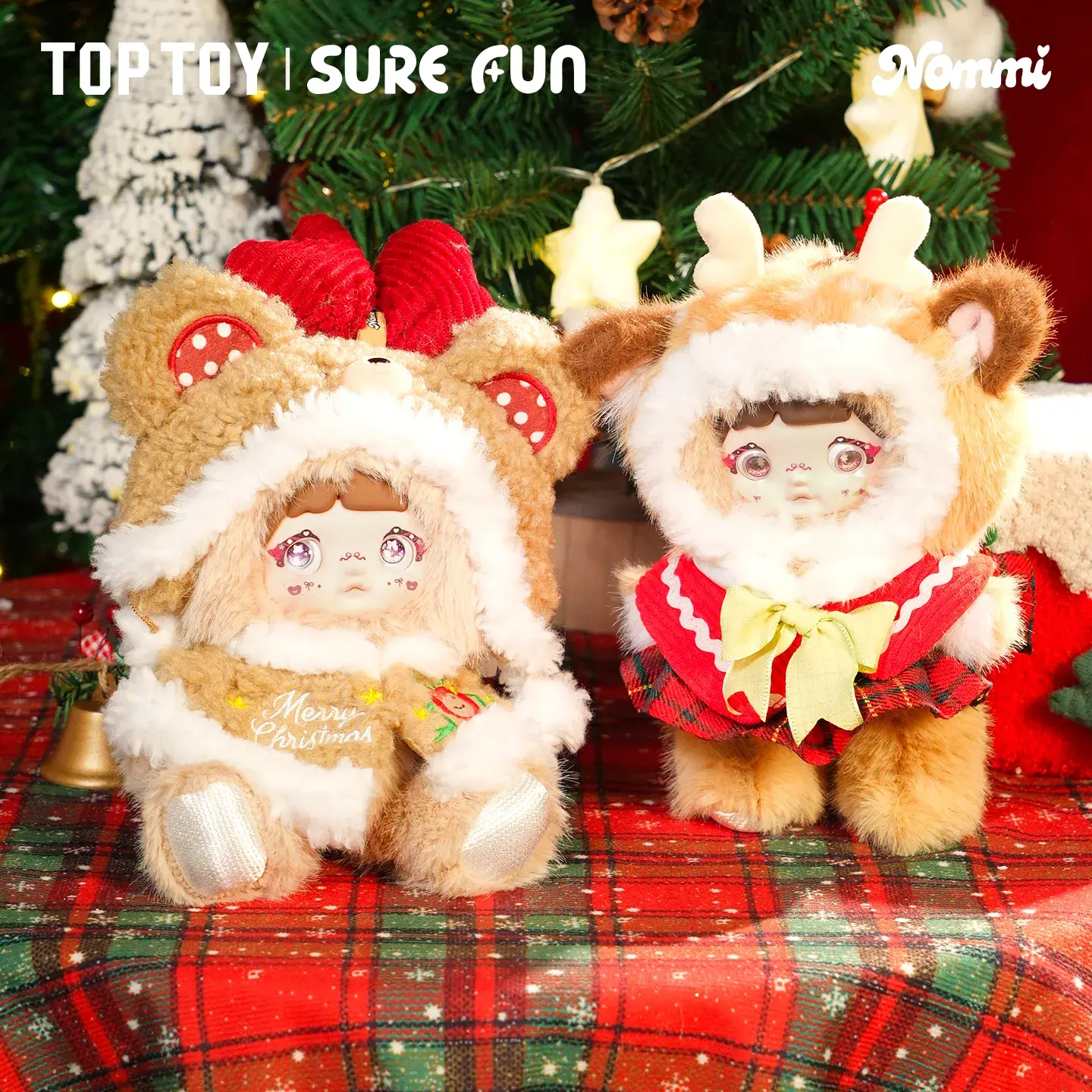 NOMMI Magical Christmas Eve Series Keychain Plush Blind Box Gift
