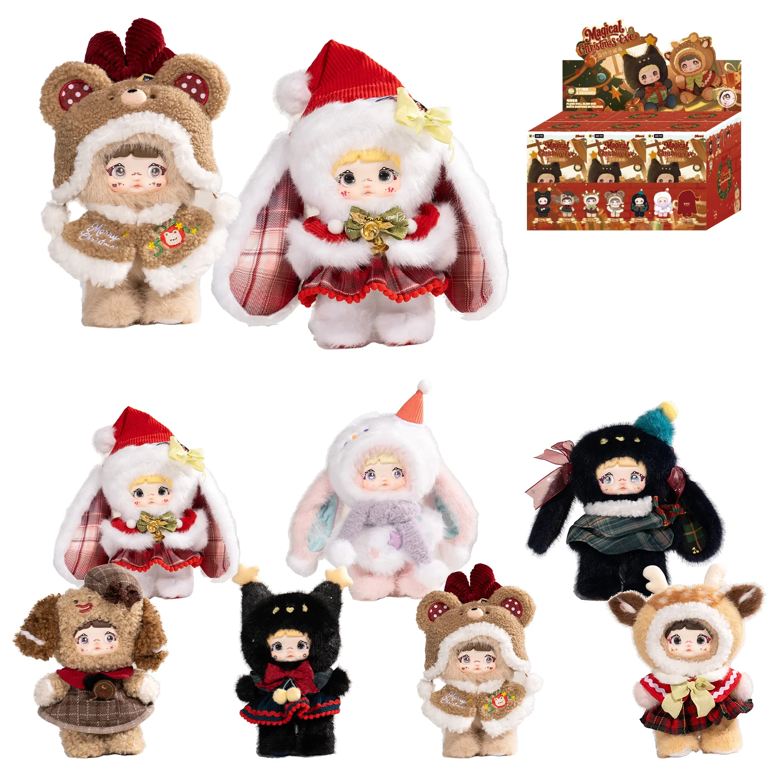 NOMMI Magical Christmas Eve Series Keychain Plush Blind Box Gift - Image 21