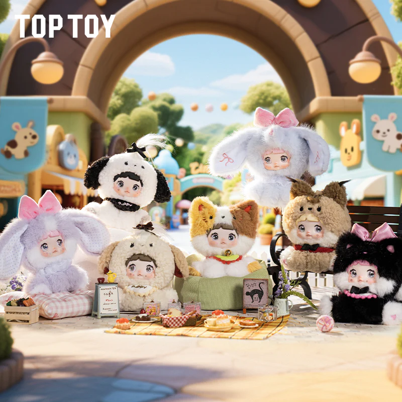 Nommi Sitting Zoo Series Vinyl Plush Doll Keychain Blind Box - Image 10