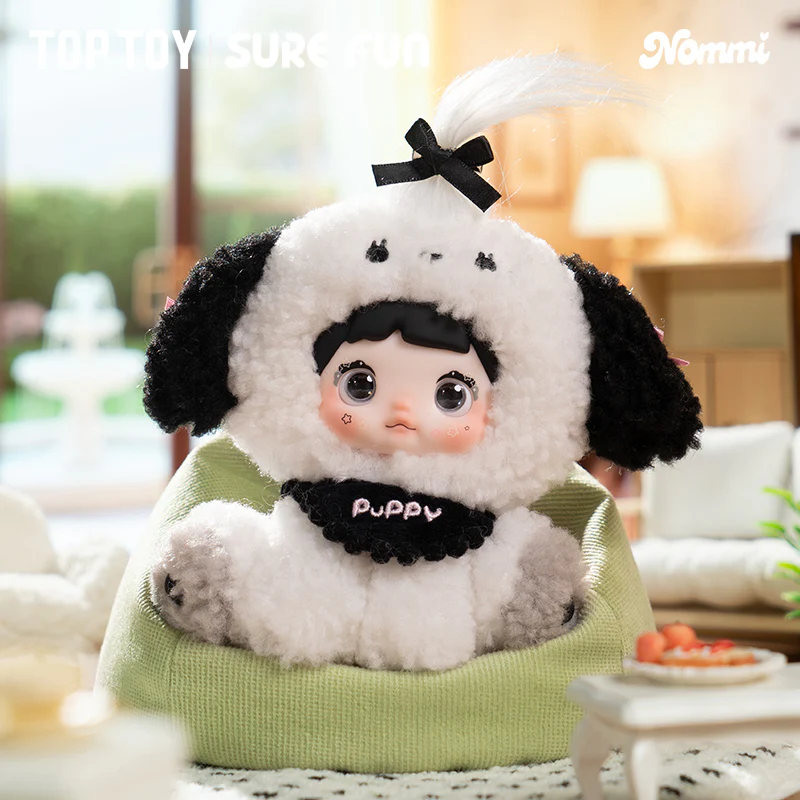 Nommi Sitting Zoo Series Vinyl Plush Doll Keychain Blind Box - Image 6
