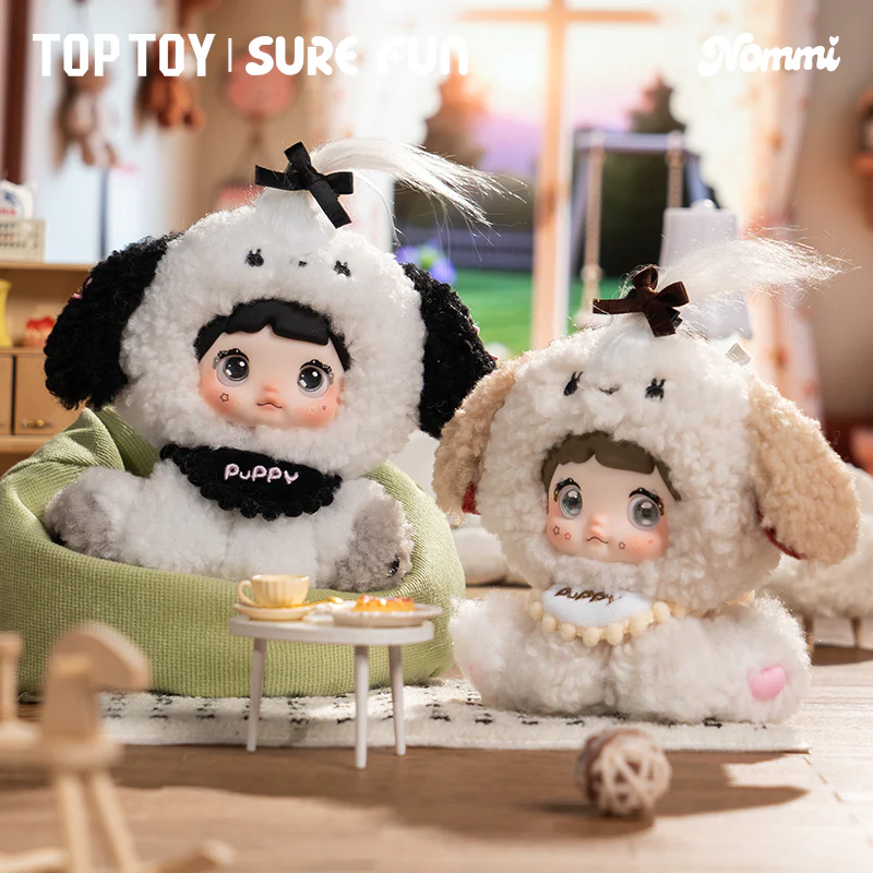 Nommi Sitting Zoo Series Vinyl Plush Doll Keychain Blind Box - Image 9