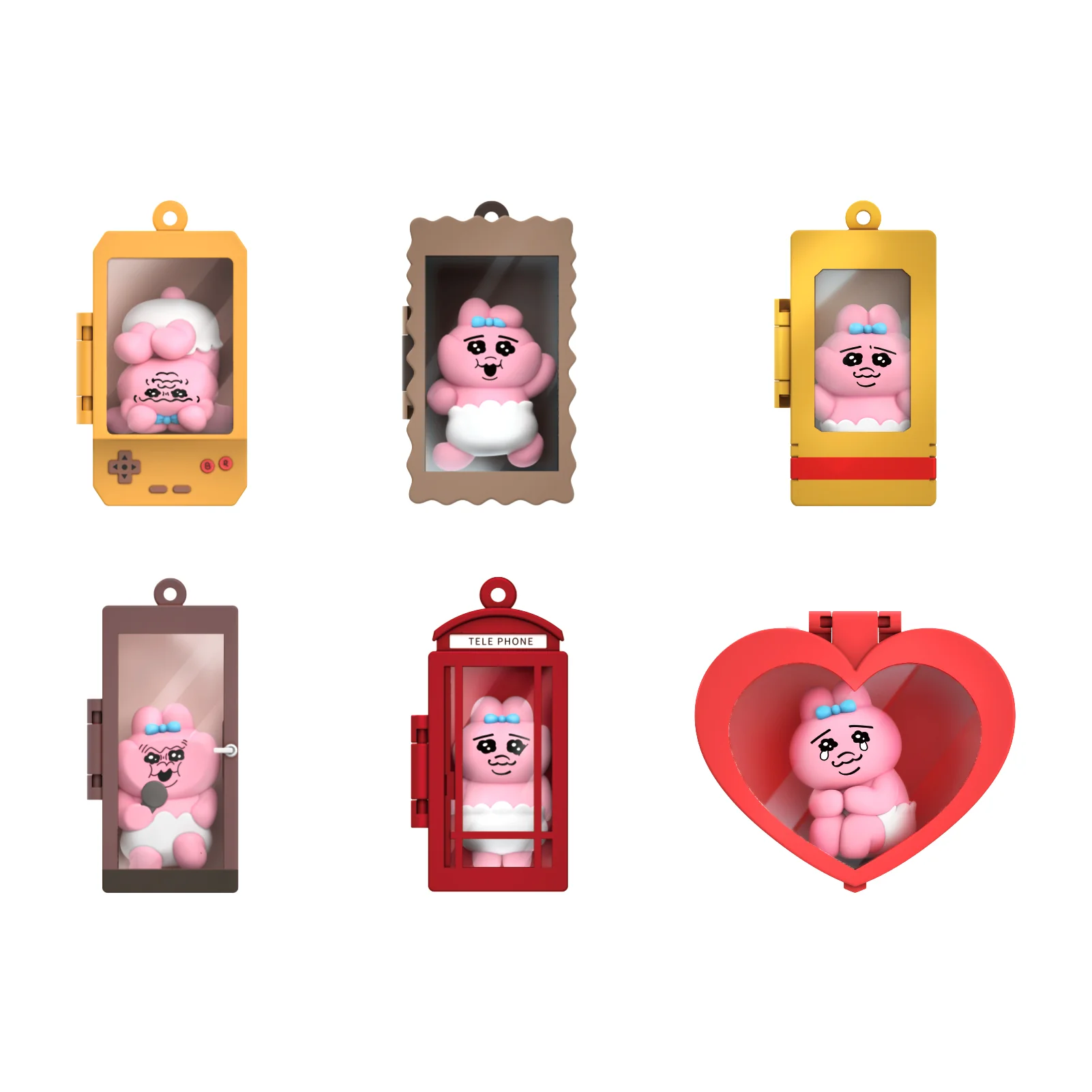 Opanchu Mianmian Miniature World Series Keychain Blind Box - Image 13