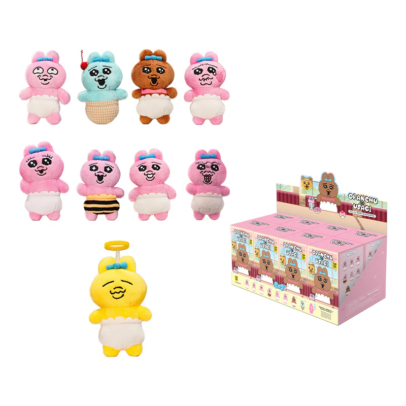 Opanchu Usagi Funny Buddies Series Plush Keychain Blind Box - Image 12